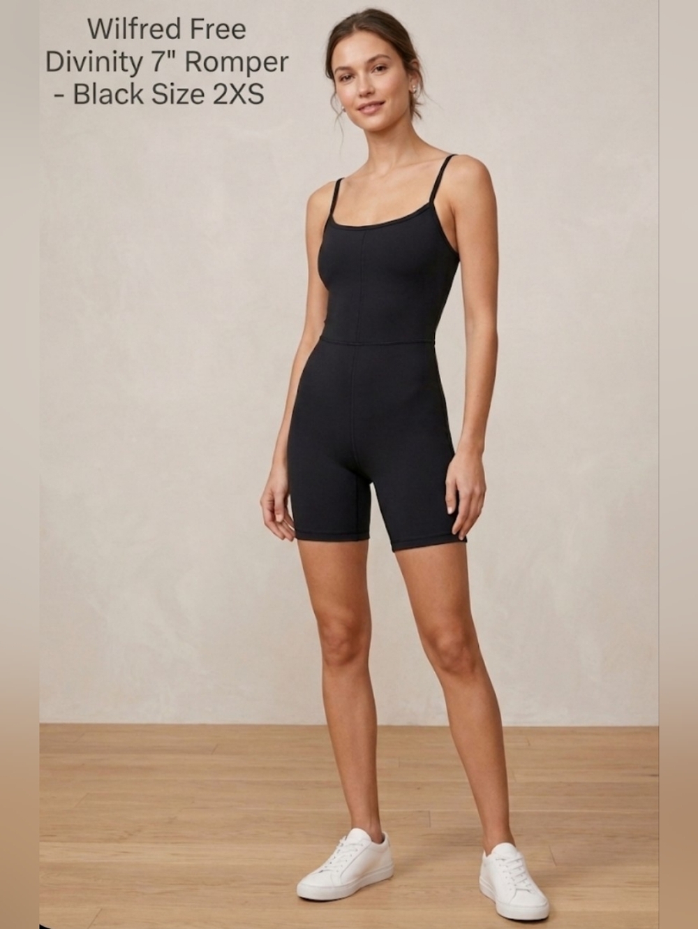 Wilfred Free Divinity 7" Romper - Black - NWT Size 2XS - Picture 1 of 10